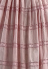 Vintage 1950s Pink Embroidered Cotton Dress- New!