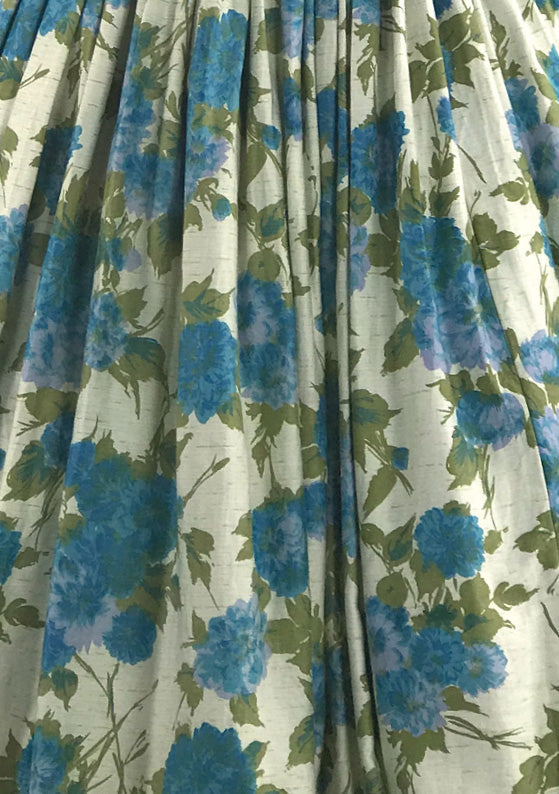 Maggie's 2nd Payment Blue Floral Sundress