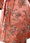 1950s Rose Pink Brocade Hostess Pyjama Set- New!
