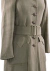 Rare Late 1960s BIBA Taupe Coat - New!