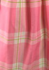Vintage 1950s Pink Plaid Cotton Blend Dress- New!