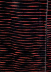 1950s Couture Lilli Ann Black and Red Wool Clutch Coat- New!