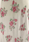 Stunning 1930s Floral Bias Cut Nightgown  New!