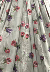 Vintage 1950s Roses  Floral Print Cotton Sundress- New!