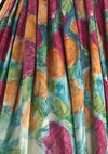 Late 1950s Floral Print Cotton Dress & Stole Ensemble - New!