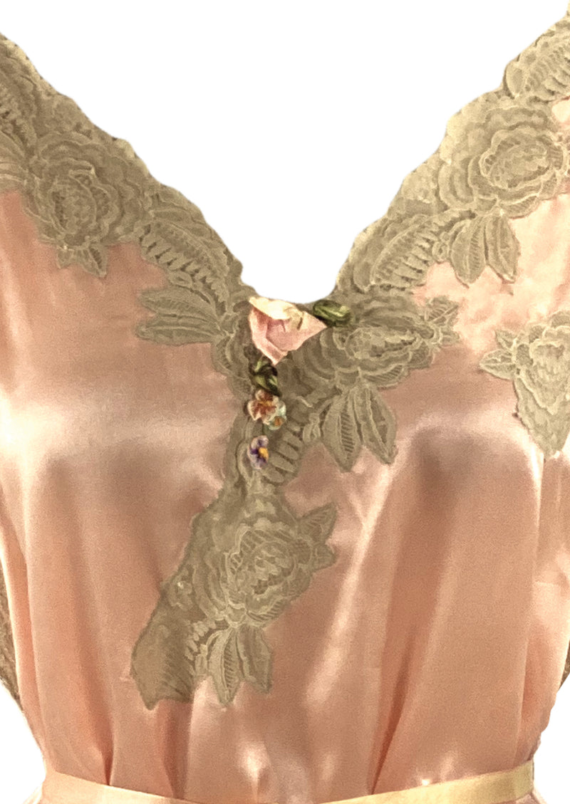 Late 1920s Early 1930s Silk Lounge Pyjama Set- NEW!