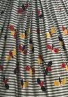 Vintage 1950s Bees Novelty Print Cotton Dress - New!