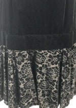 Early 1960's Black Velvet Bombshell Lilli Diamond Dress - New!