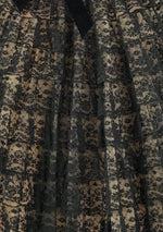 Spectacular 1950s Black Lace Cocktail Dress- New!