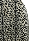 Deadstock 1950s Leopard Print Cotton Swimsuit- New!