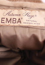 Original Late 1950s - Early 1960s High Quality Mink Capelet