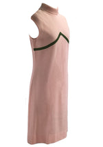 Quality 1960s Avocado Green & Pink Ensemble- New!
