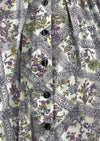 Late 1950s to Early 1960s Lilac Sprig Floral Sundress - NEW!