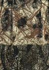 Vintage 1950s Graphic Print Cotton Sundress - New!