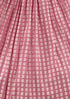 Late 1950s to Early 1960s Pink & White Cotton Dress - NEW!