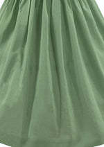 Late 1950s Early 1960s Apple Green Dress- NEW!