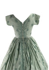 1950s Anne Fogarty Embroidered Dress