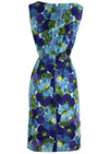 Early 1960s Don Loper Designer Cotton Wiggle Dress- New!