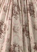 Vintage 1959s Pink Roses Scroll Cotton Sundress- New! (On Hold )