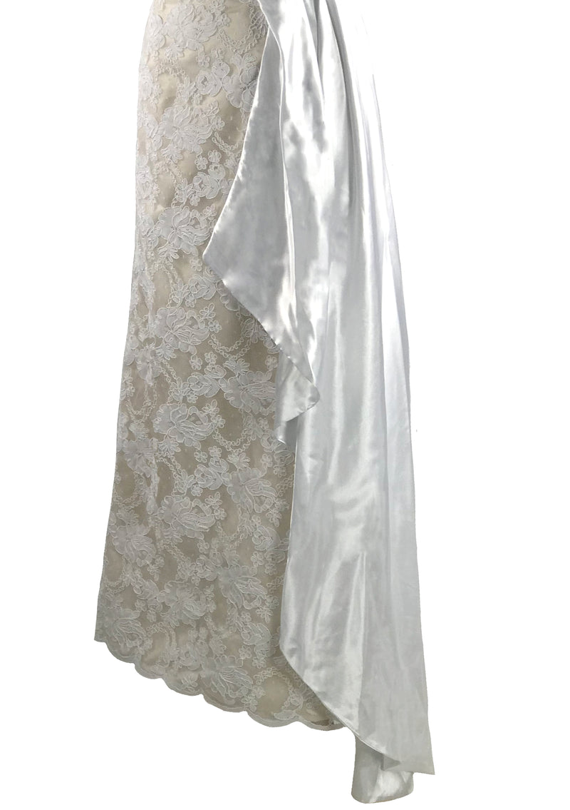Recreation of Marilyn's Ivory Lace Gown- New!