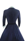 Vintage 1950s Navy New Look Dress- New! (ON HOLD)