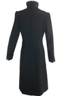 Quality Vintage 1930s Black Wool Coat- New!