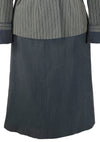 Sophisticated 1940s Striped Two-Tone Wool Suit- New!