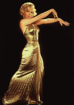 Amazing Travilla Designer Gold Marilyn Gown  - New!