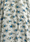 1950s Blue Delphinium Print Sundress Ensemble  - New!