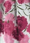 Vintage 1950s Pink Carnations Pique Dress - New! (SOLD)