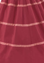 Late 1950s to Early 1960s Watermelon Pink Cotton Dress- NEW!