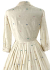 Late 1950s to early 1960s Silk David Barr Designer Dress- NEW!