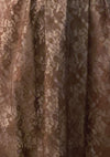 Late 1950s Mocha Lace Emma Domb Designer Party Dress - New!
