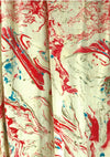 Incredible 1950s Designer Splatter Cotton Halter Dress - New! (ON HOLD)