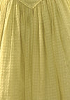 Lovely 1950s Daffodil Yellow Seersucker Dress - New!