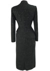 Vintage 1950s Designer Lilli Ann Black Fleck Suit- New!