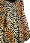 Vintage 1970s Cheetah Print Dress- New!
