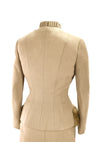 Designer 1950s Oatmeal Wool Crepe Lilli Ann Suit - New!