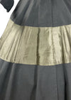 Sensational 1950s Grey/ Silver Princess Coat- New!