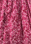Vintage 1950s Pink Swirl Cotton Gay Gibson Dress- New!