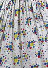Late 1950s to Early 1960s Dotted Cotton Dress New!