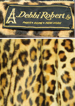 Vintage 1960s Faux Leopard Cape  - New! (ON HOLD)