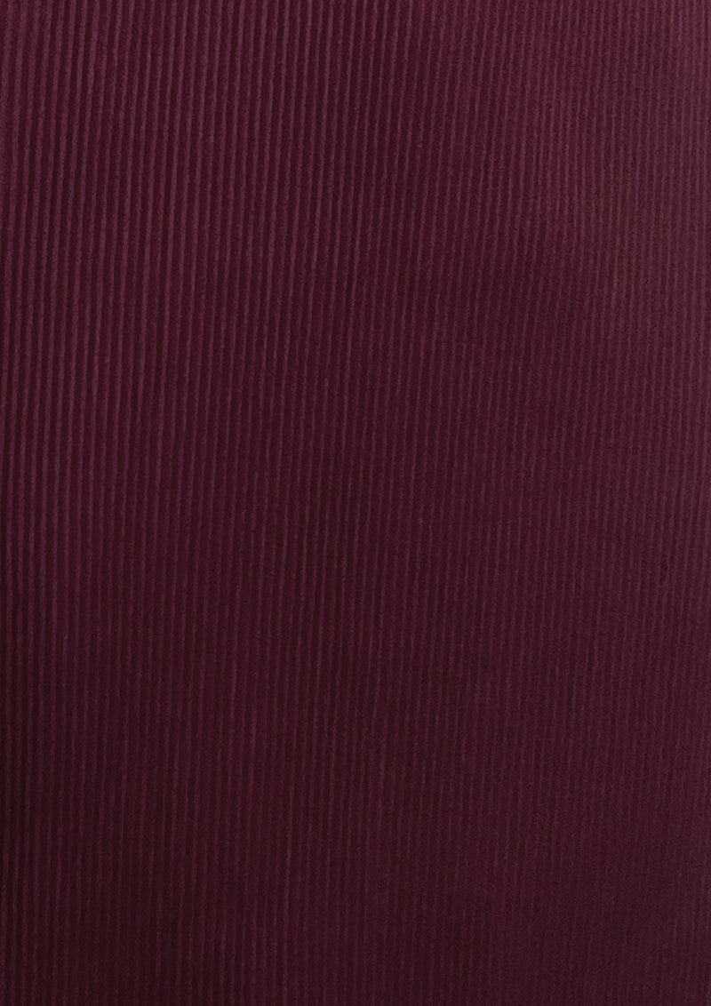 Gorgeous 1970s does 1930s Maroon Dress- New!
