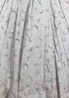 Vintage 1950s Seashell Novelty Print Cotton Dress - New!