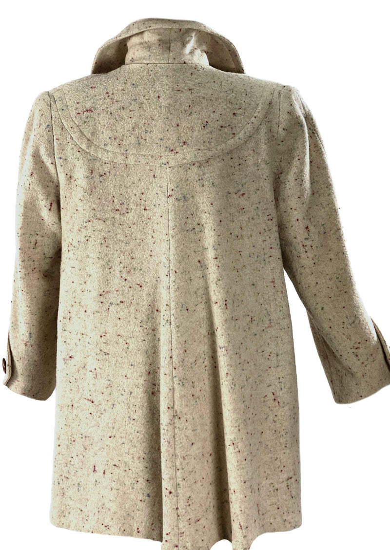 Vintage 1940s Oatmeal Swing Jacket - NEW!