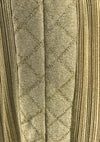 Groovy 1970s Gold Lame Party Dress & Hot Pants Ensemble- New!