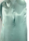 Vintage 1960s Duck Egg Blue Wool Coat with Mink Trim - New!