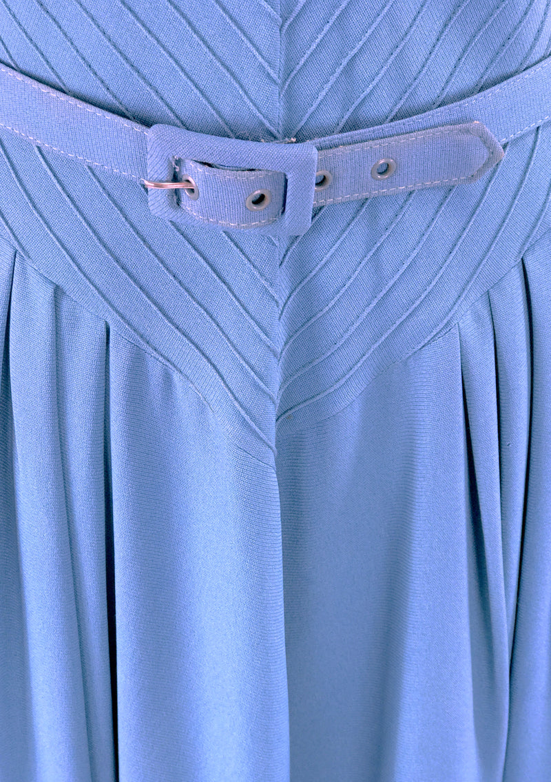 Vintage 1940s Lavender Rayon Crepe Dress  - New!