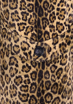 Fabulous 1960s Faux Leopard Coat- New!🌹