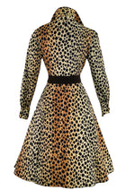 Vintage 1970s Cheetah Print Dress- New!